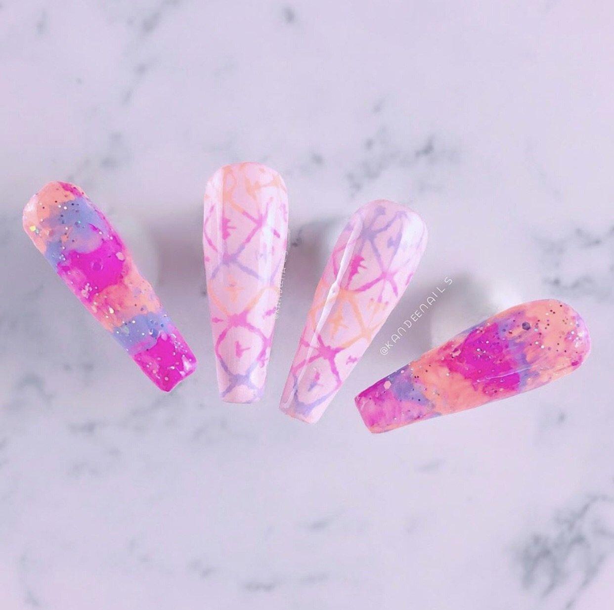 Boho Life (Cjs-115) Steel Nail Art Stamping Plate 14 x 9 Clear Jelly Stamper