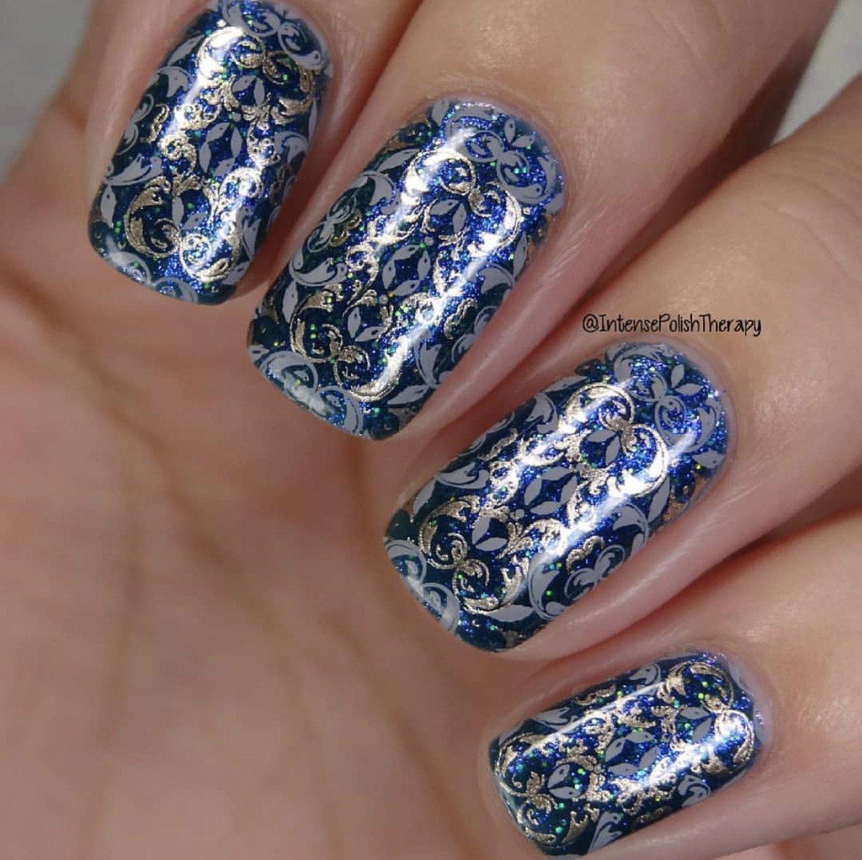 Keep it Classic (CjS-120) Steel Nail Art Stamping Plate 14 x 9 Clear Jelly Stamper