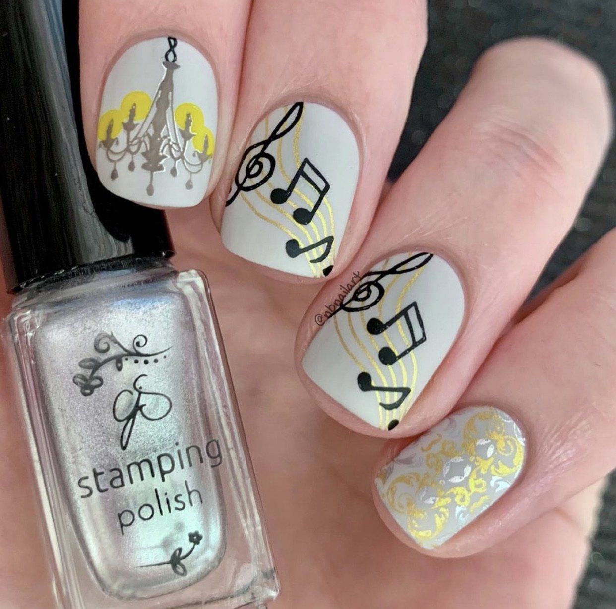 Keep it Classic (CjS-120) Steel Nail Art Stamping Plate 14 x 9 Clear Jelly Stamper