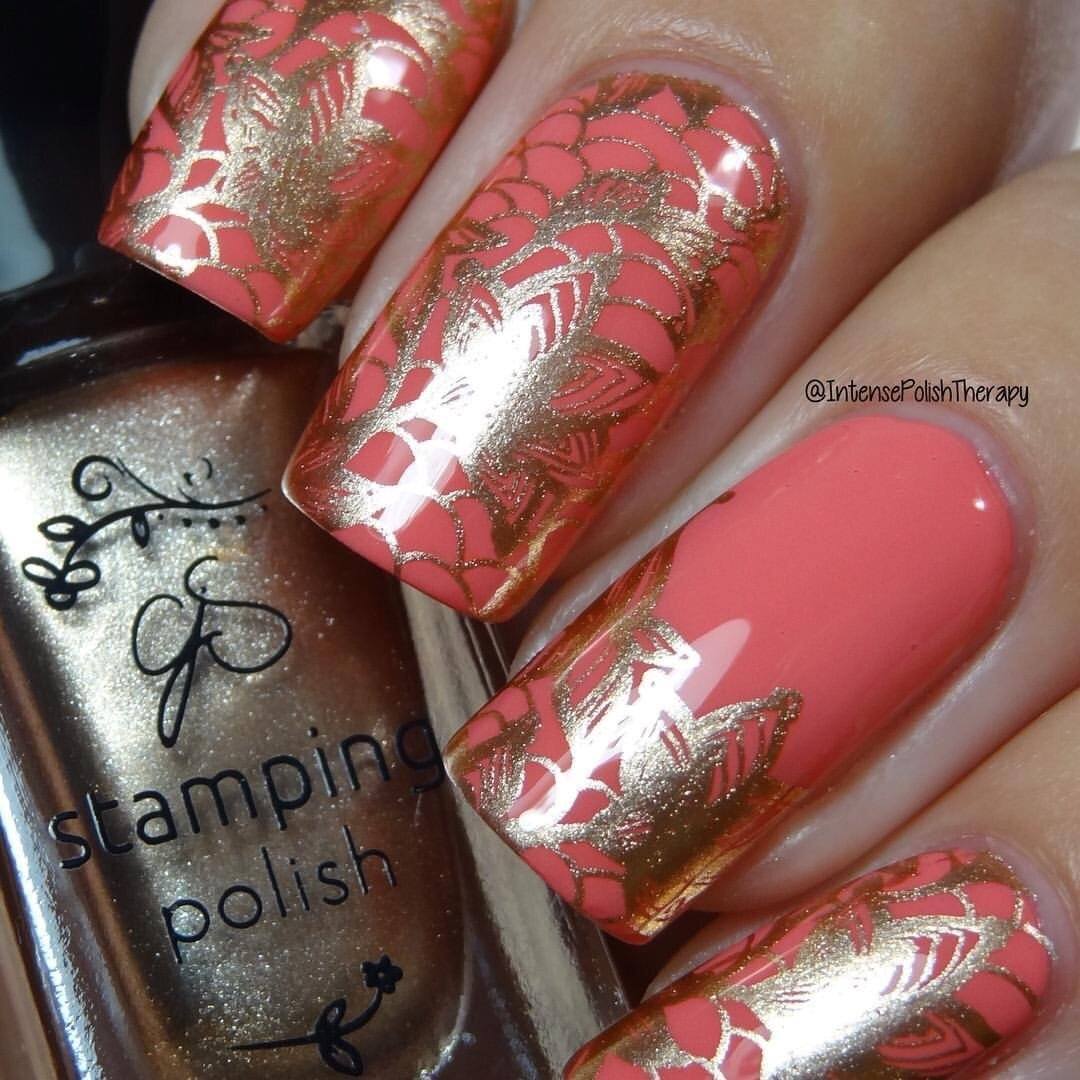 Feeling Lacy - (CjS-51) - Steel Nail Art Stamping Plate 14 x 9 Clear Jelly Stamper