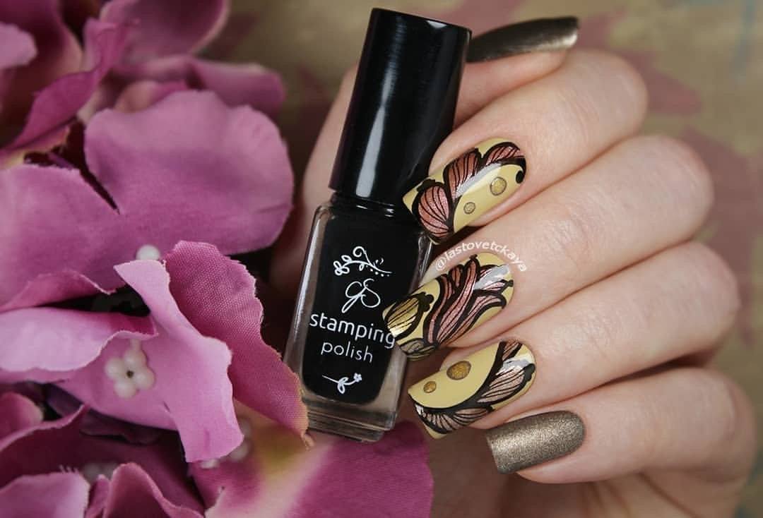 Feeling Lacy - (CjS-51) - Steel Nail Art Stamping Plate 14 x 9 Clear Jelly Stamper