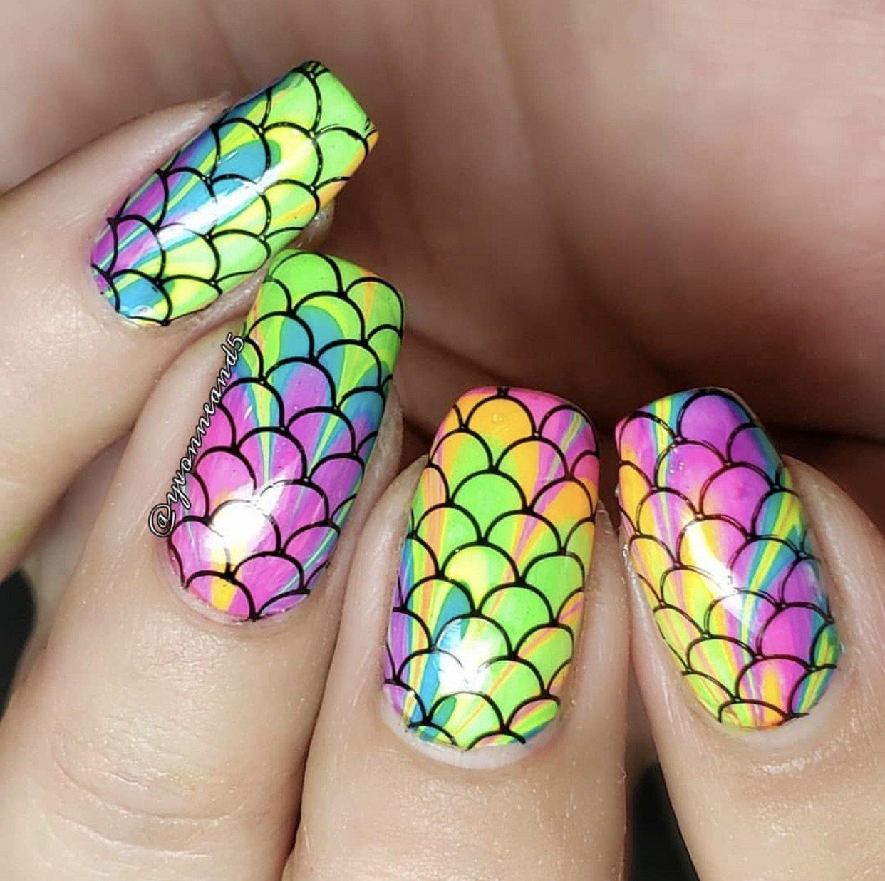 Feeling Lacy - (CjS-51) - Steel Nail Art Stamping Plate 14 x 9 Clear Jelly Stamper