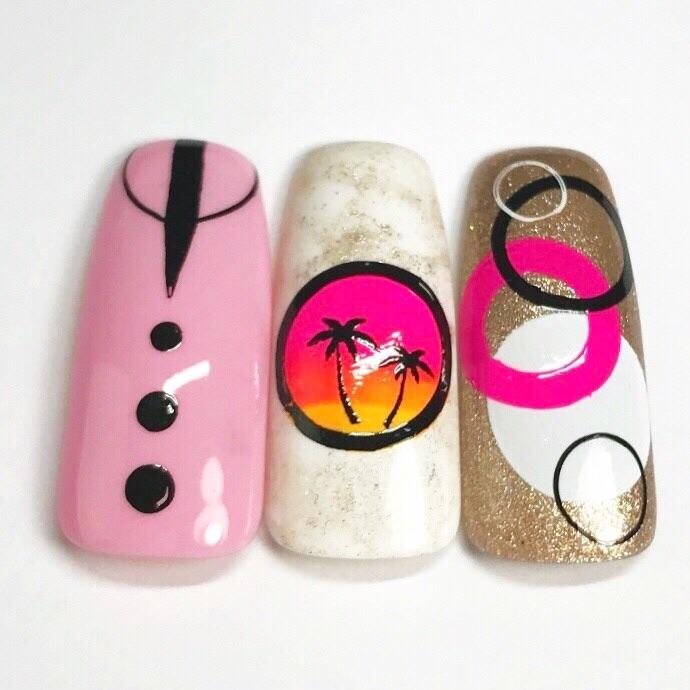 Circles (CjS-53) Steel Nail Art Stamping Plate 14 x 9 Clear Jelly Stamper