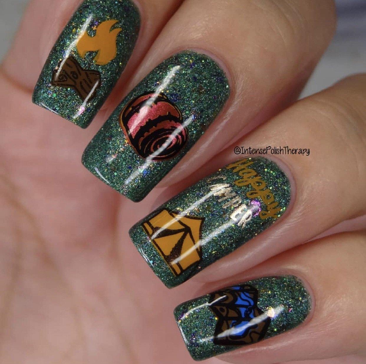 Adventure Begins (CjS-67) Steel Nail Art Stamping Plate 14 x 9 Clear Jelly Stamper