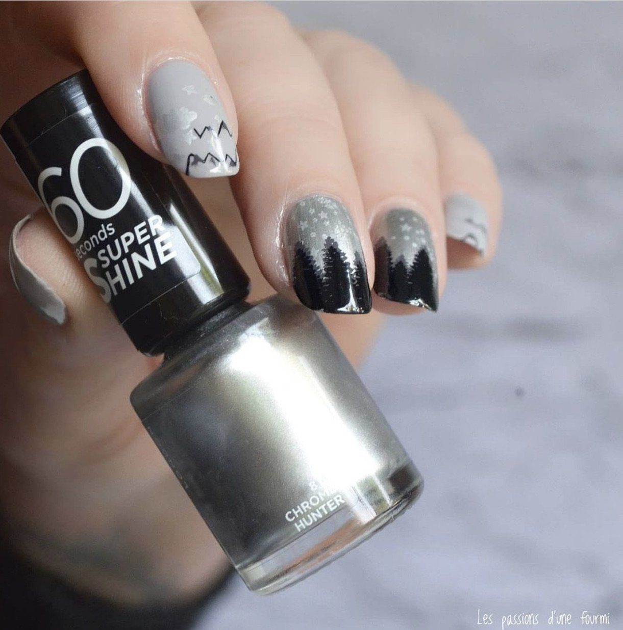 Adventure Begins (CjS-67) Steel Nail Art Stamping Plate 14 x 9 Clear Jelly Stamper