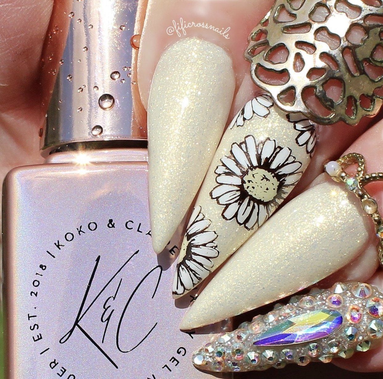 Save the Bees! (CjS-68) Steel Nail Art Stamping Plate 14 x 9 Clear Jelly Stamper