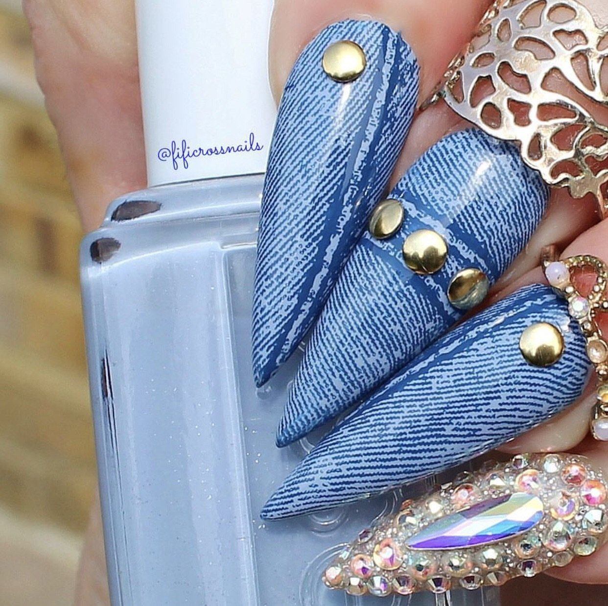 Texture Essentials - Urban (CjS-78) Steel Nail Art Stamping Plate 14 x 9 Clear Jelly Stamper