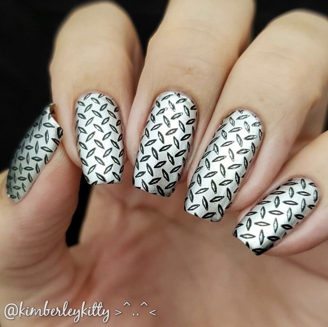 Texture Essentials - Urban (CjS-78) Steel Nail Art Stamping Plate 14 x 9 Clear Jelly Stamper