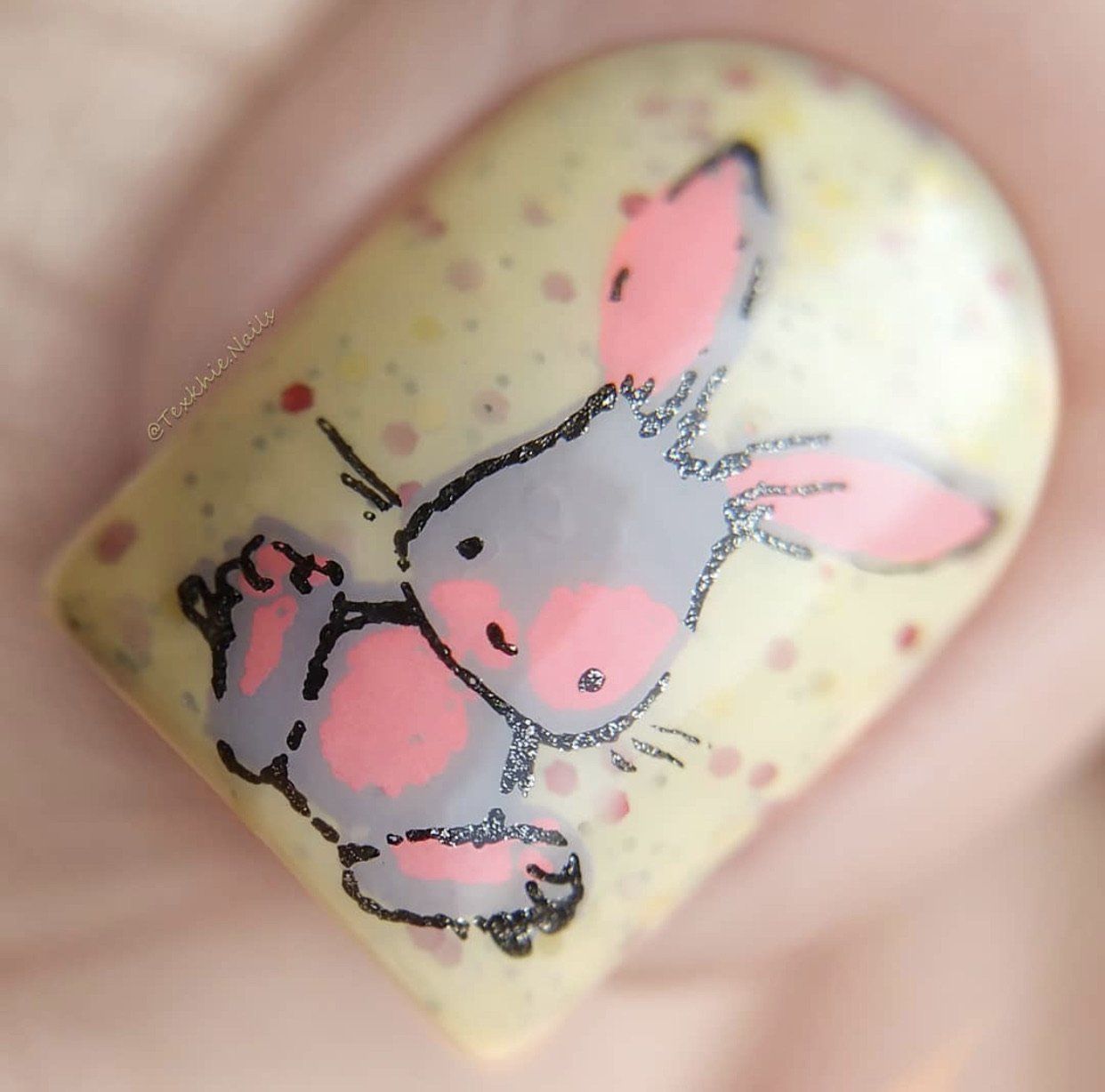 Life in Bloom (CjS-97) Steel Nail Art Stamping Plate 14 x 9 Clear Jelly Stamper