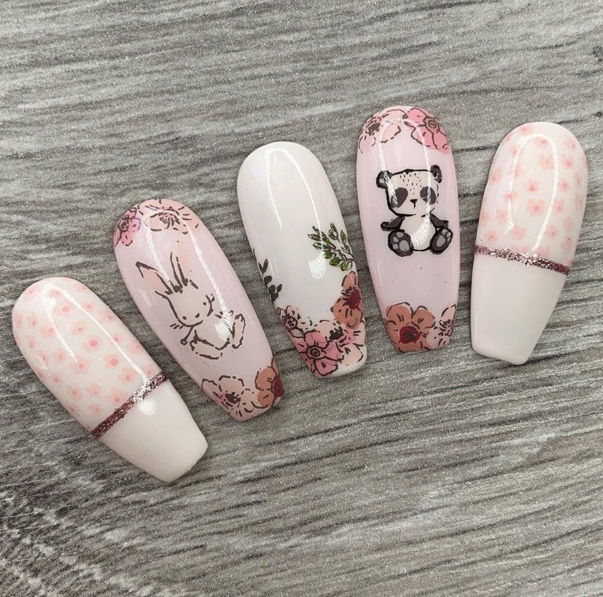 Life in Bloom (CjS-97) Steel Nail Art Stamping Plate 14 x 9 Clear Jelly Stamper