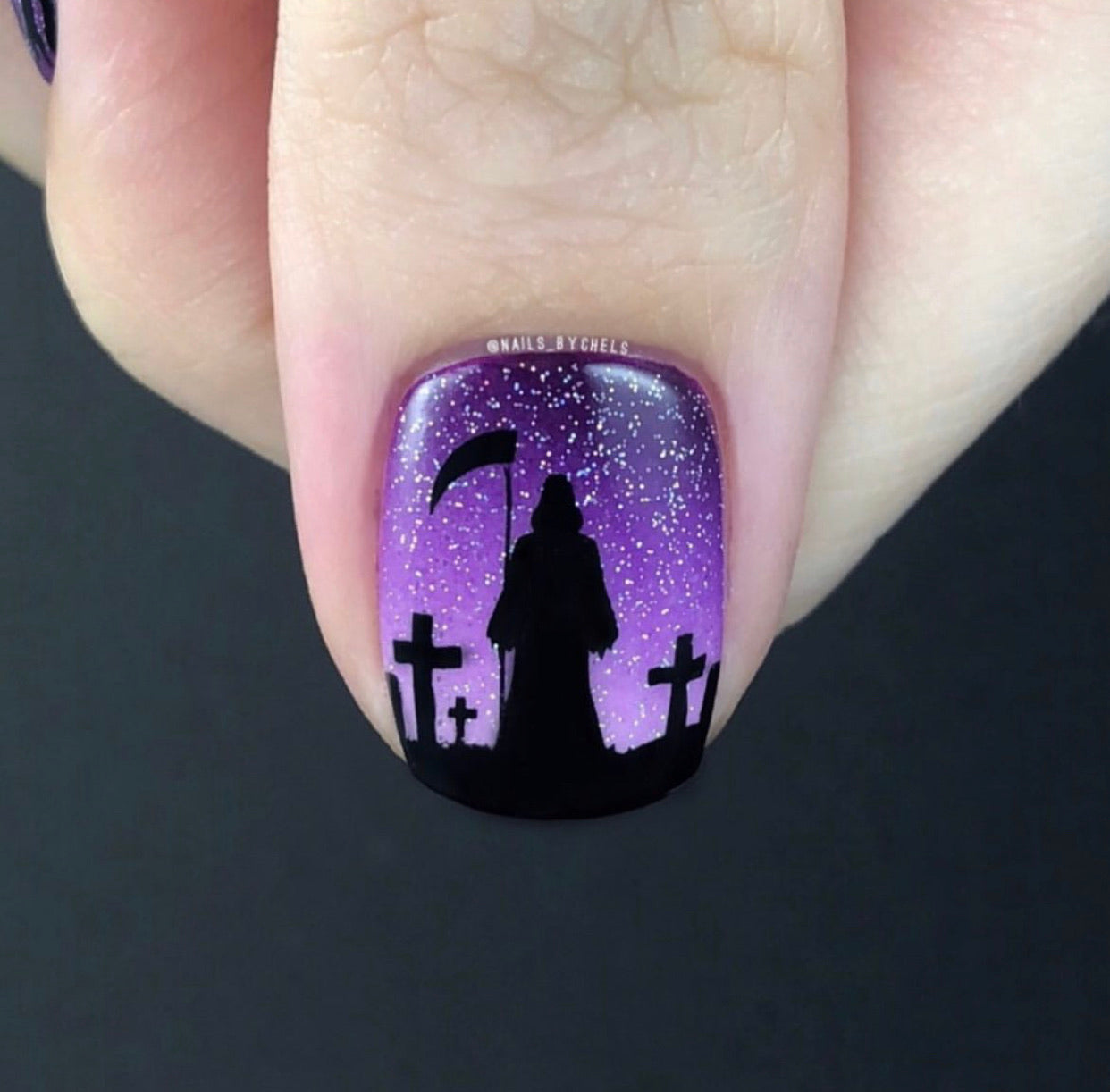 Creepy Hollow (CjSH-37) Steel Stamping Plate 14 x 9 Clear Jelly Stamper