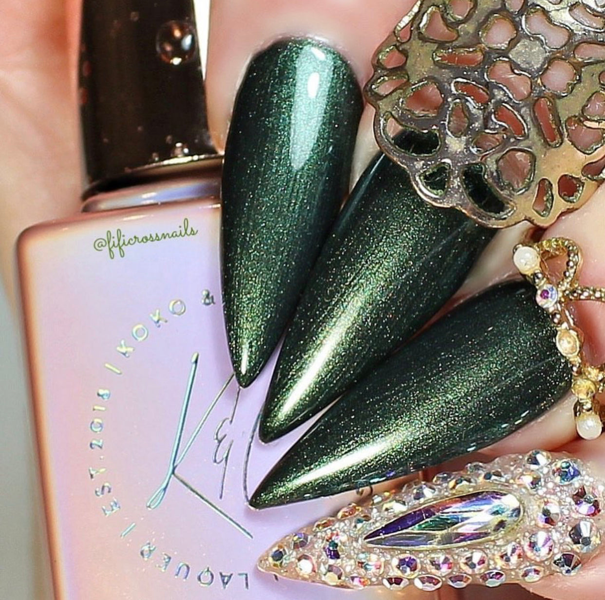 0121 - Olive Gel Polish KoKo & Claire