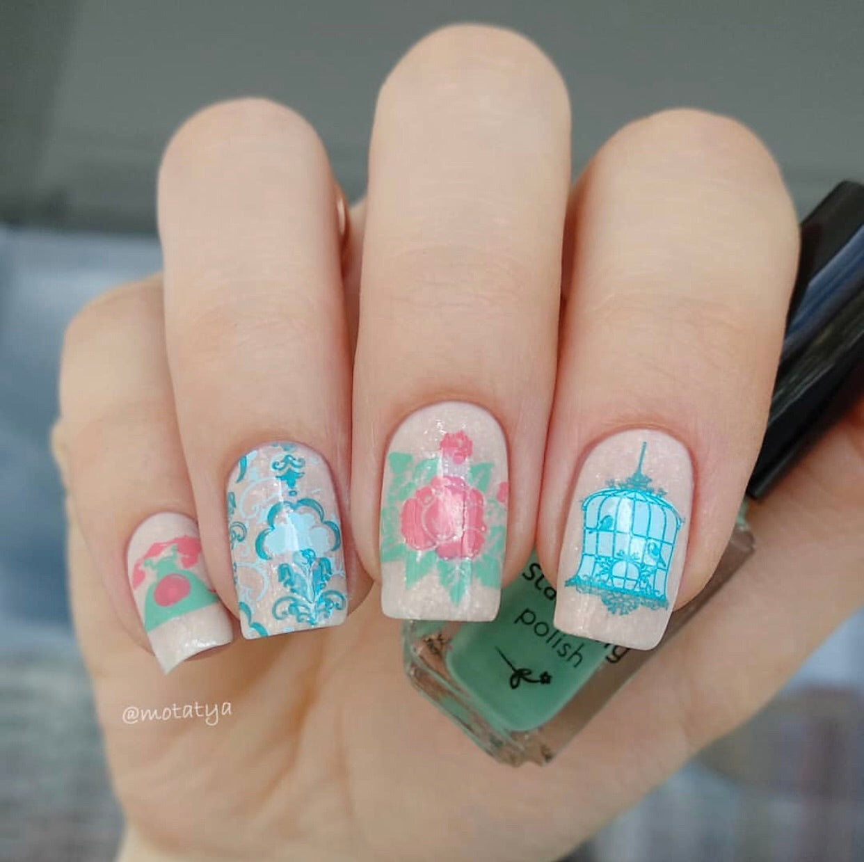 Suzie's Victorian Plate (CjS LC-45) Steel Stamping Plate 14 x 9 Clear Jelly Stamper