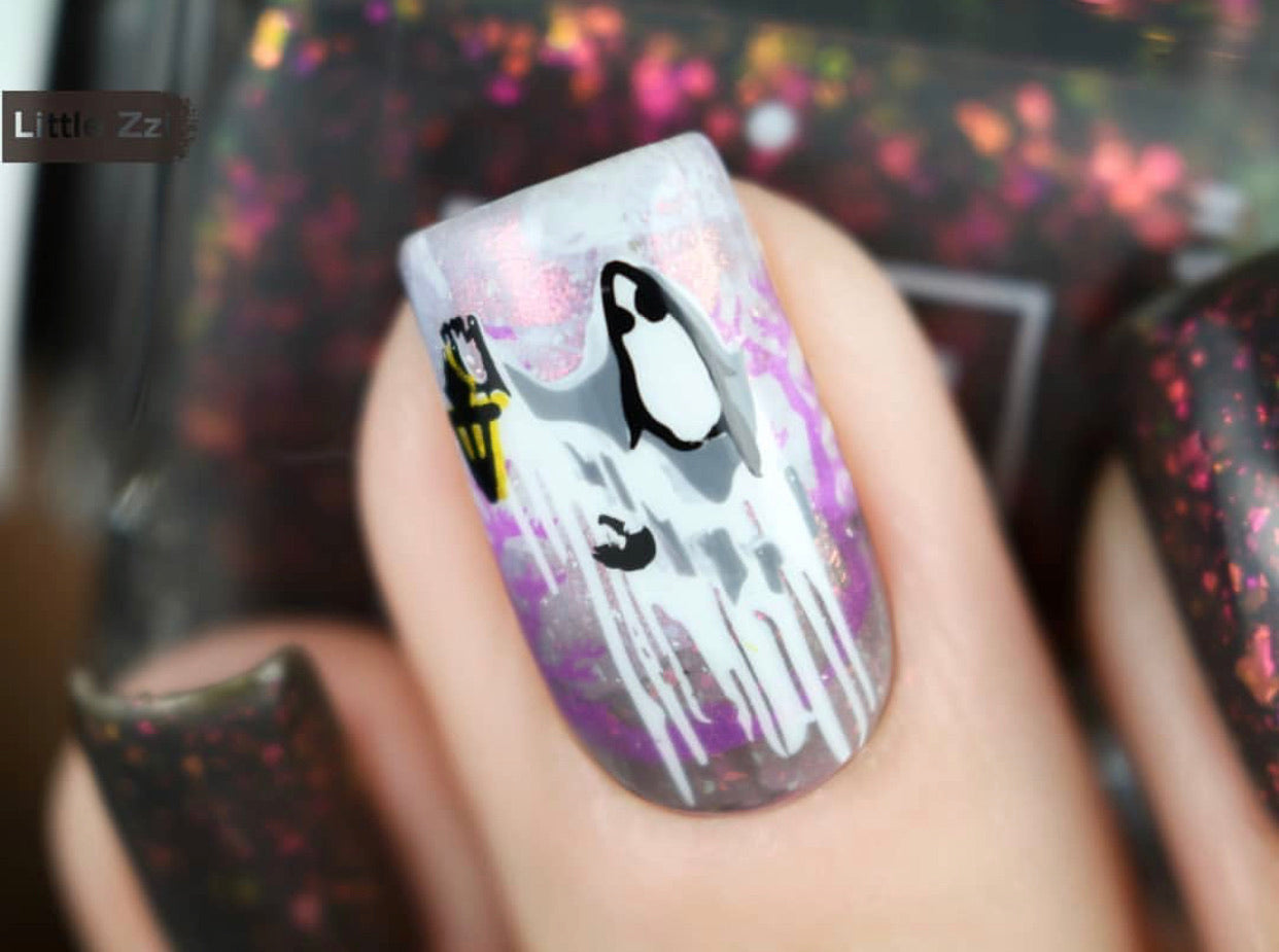 Creepy Hollow (CjSH-37) Steel Stamping Plate 14 x 9 Clear Jelly Stamper