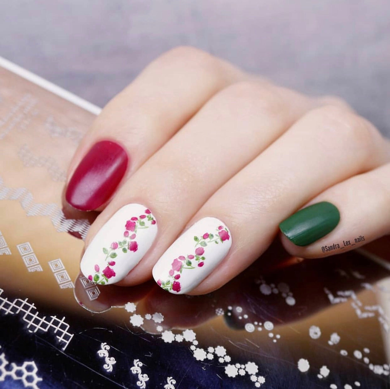 Chantel's Chevrons (CjS LC-36) Steel Stamping Plate 14 x 9 Clear Jelly Stamper