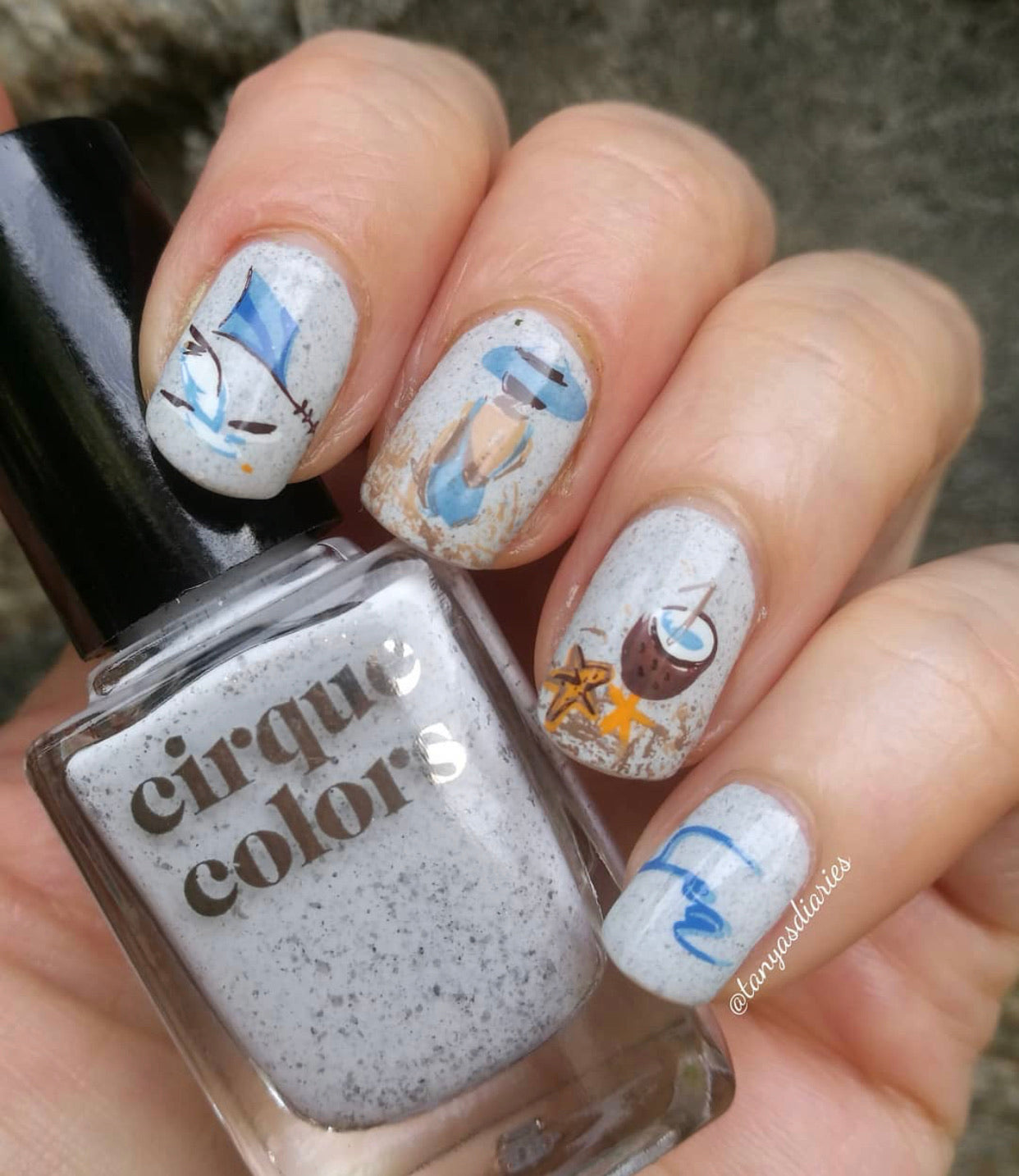 Summer Never Ends (CjS-165) Steel Stamping Plate 14 x 9 Clear Jelly Stamper