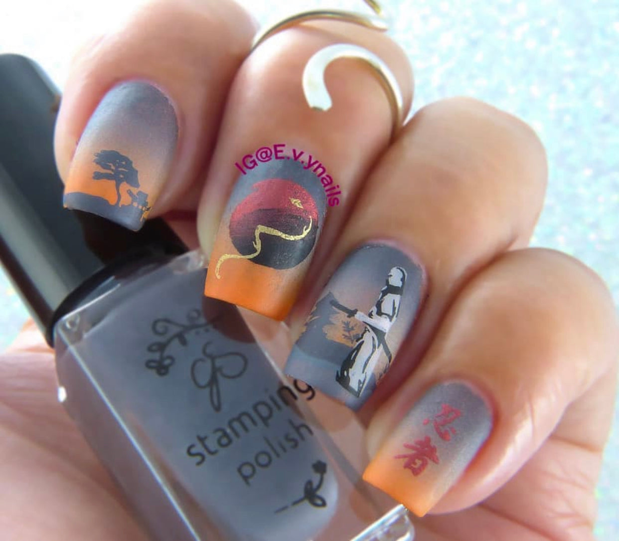 Samurai (CjSLC-72) Steel Stamping Plate 8 x 8 Clear Jelly Stamper