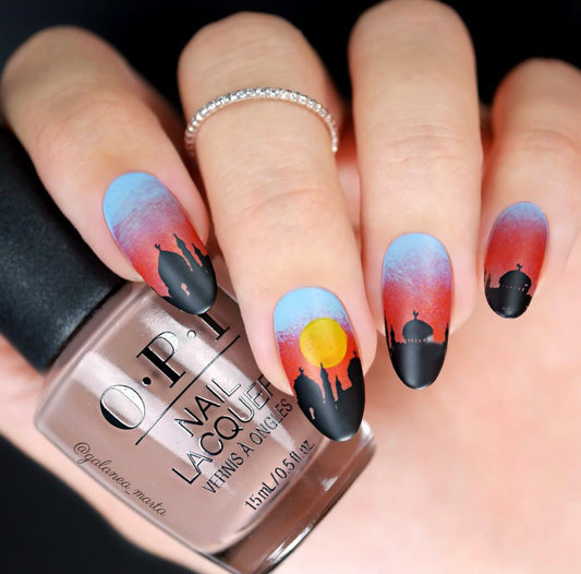 Strut your Tail Feathers (CjS-126) Etched Nail Art Stamping Plate