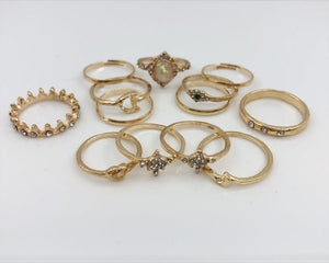 Koko & Claire Decorative Rings for Display Hand - Collection 5