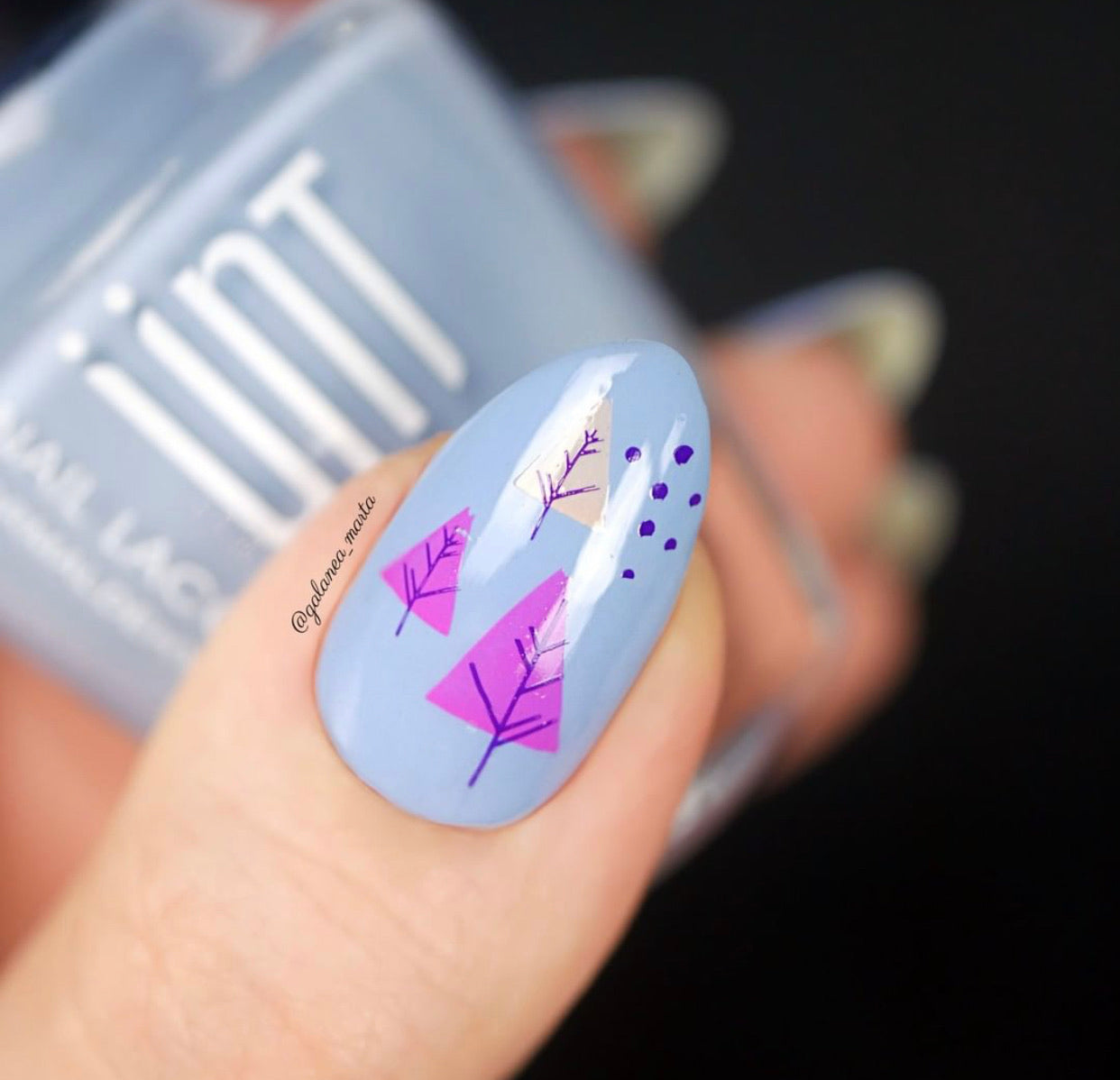 Oh Christmas Tree! (CjSC-44) Steel Nail Art Stamping Plate 8 x 8 Clear Jelly Stamper