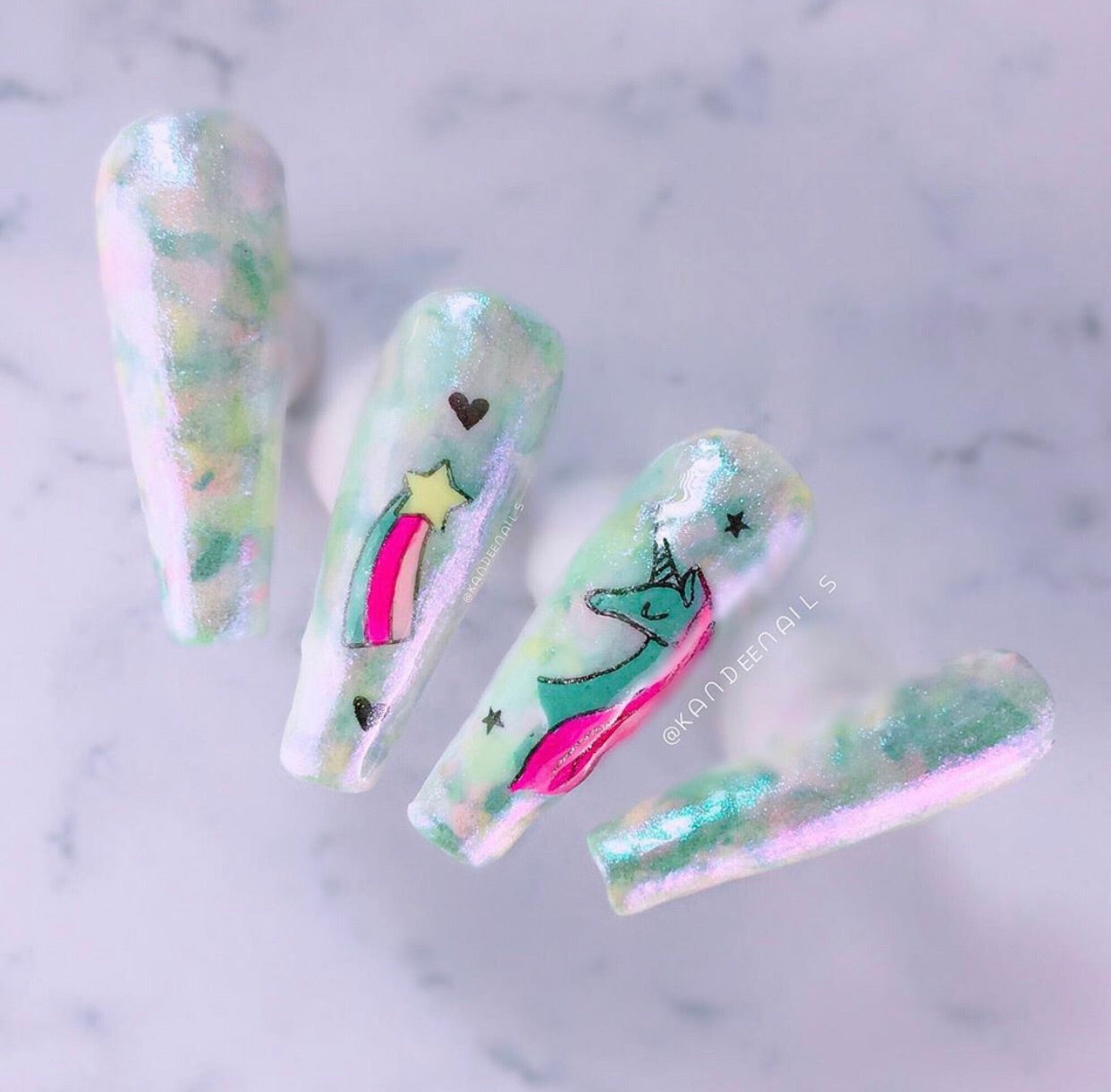 #AlwaysBeAUnicorn (CjS LC-51) Steel Stamping Plate 14 x 9 Clear Jelly Stamper