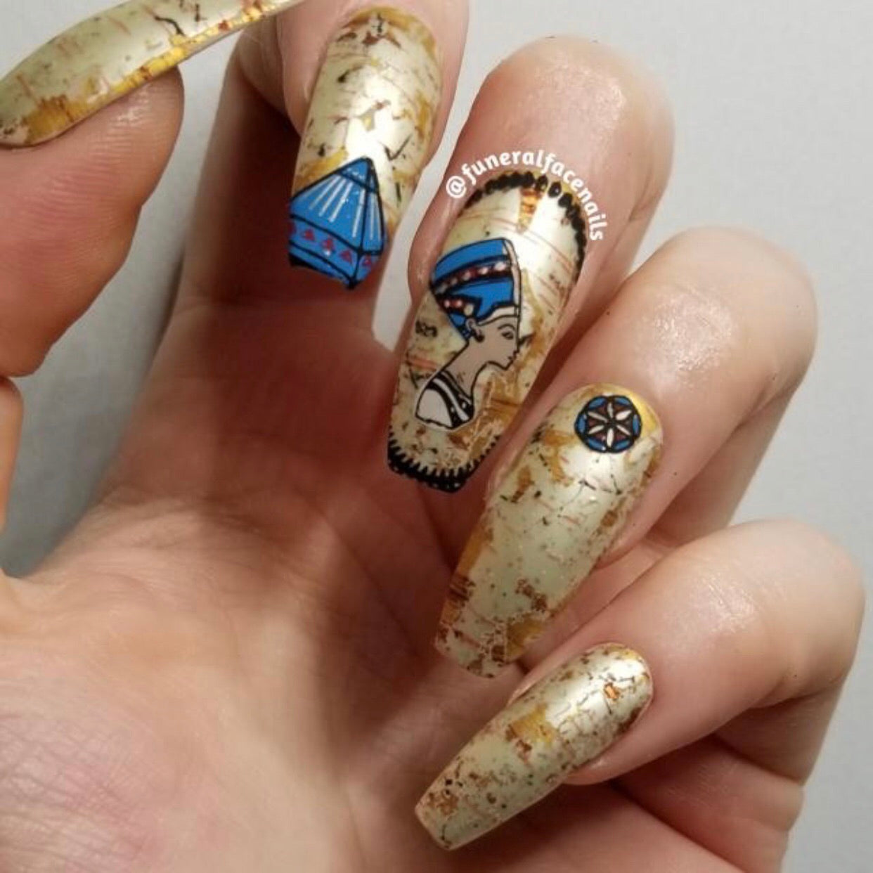 Jewels of Egypt (CjS LC-33) Steel Stamping Plate 14 x 9 Clear Jelly Stamper