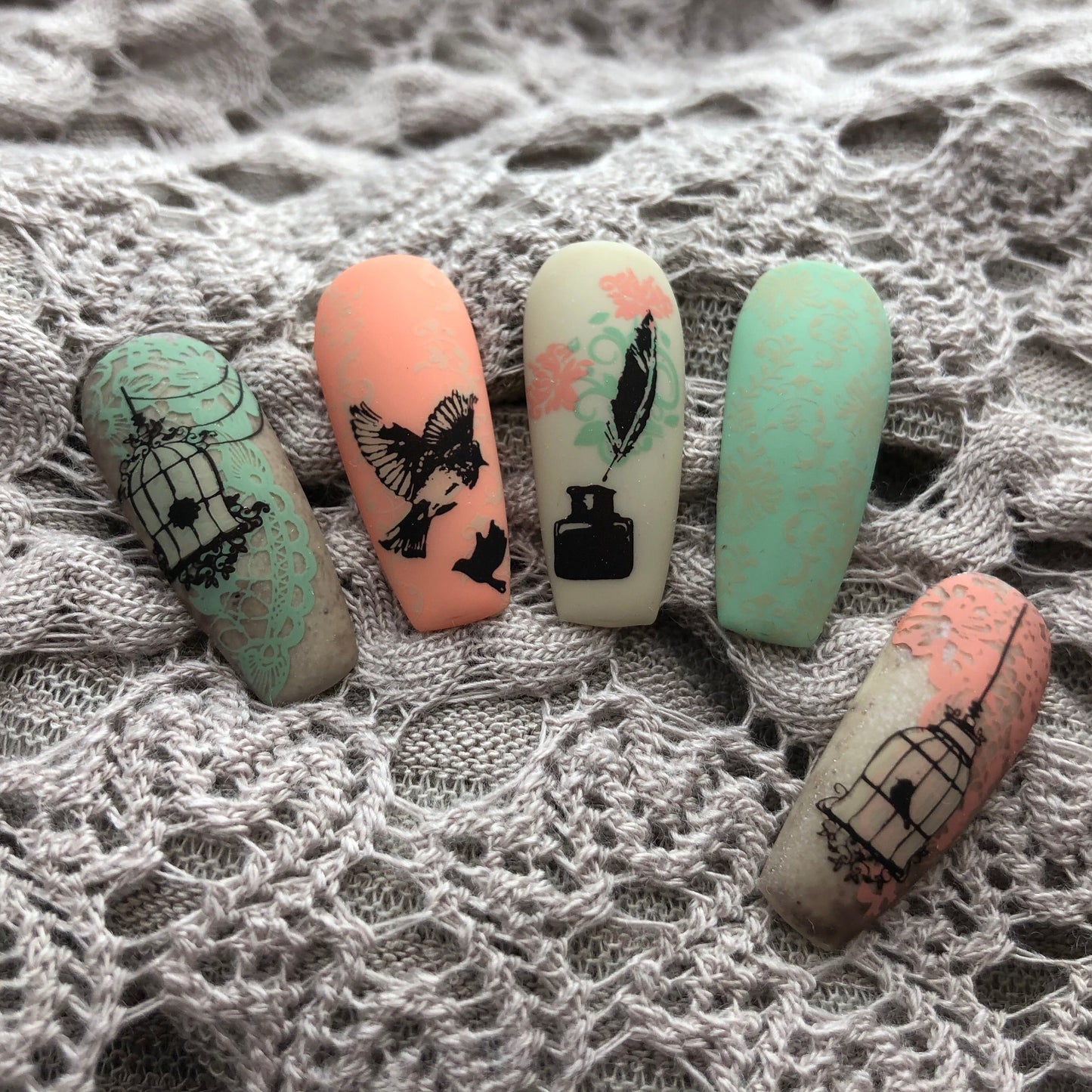 Suzie's Victorian Plate (CjS LC-45) Steel Stamping Plate 14 x 9 Clear Jelly Stamper