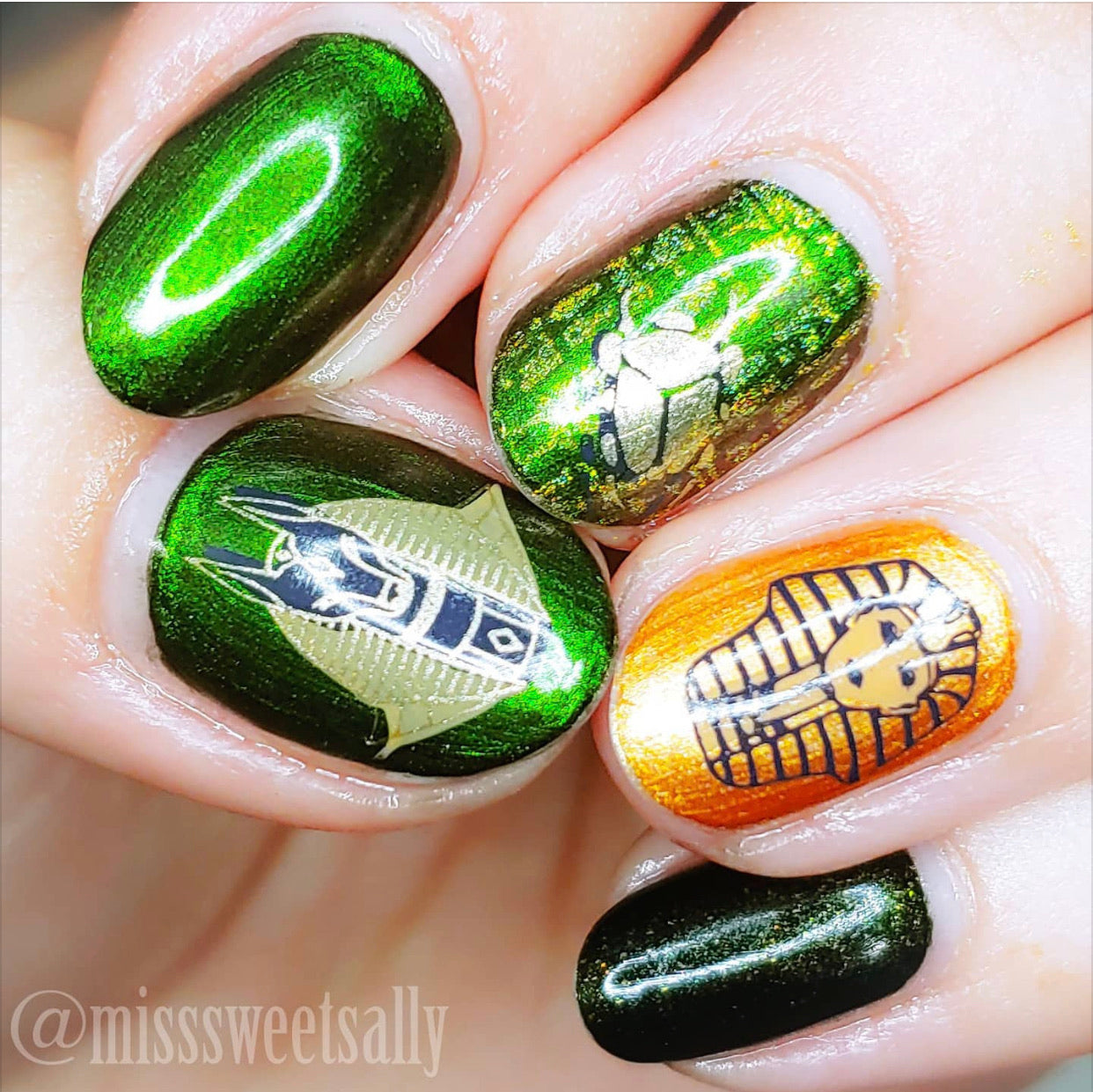 Jewels of Egypt (CjS LC-33) Steel Stamping Plate 14 x 9 Clear Jelly Stamper