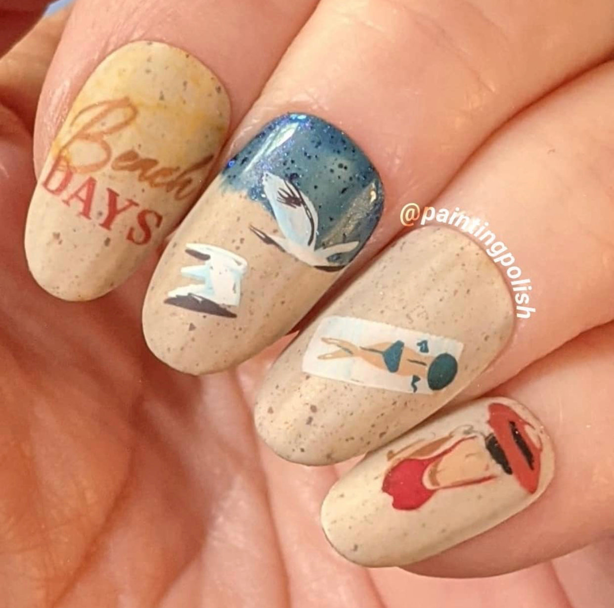 Summer Never Ends (CjS-165) Steel Stamping Plate 14 x 9 Clear Jelly Stamper