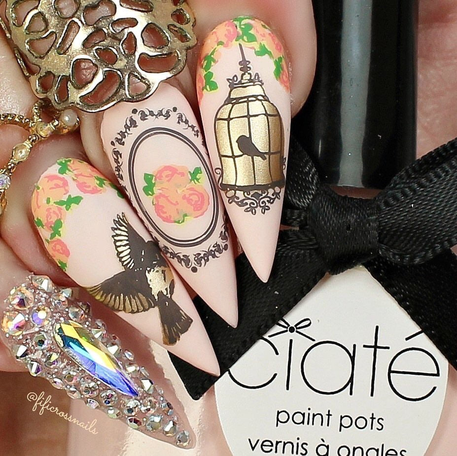 Suzie's Victorian Plate (CjS LC-45) Steel Stamping Plate 14 x 9 Clear Jelly Stamper