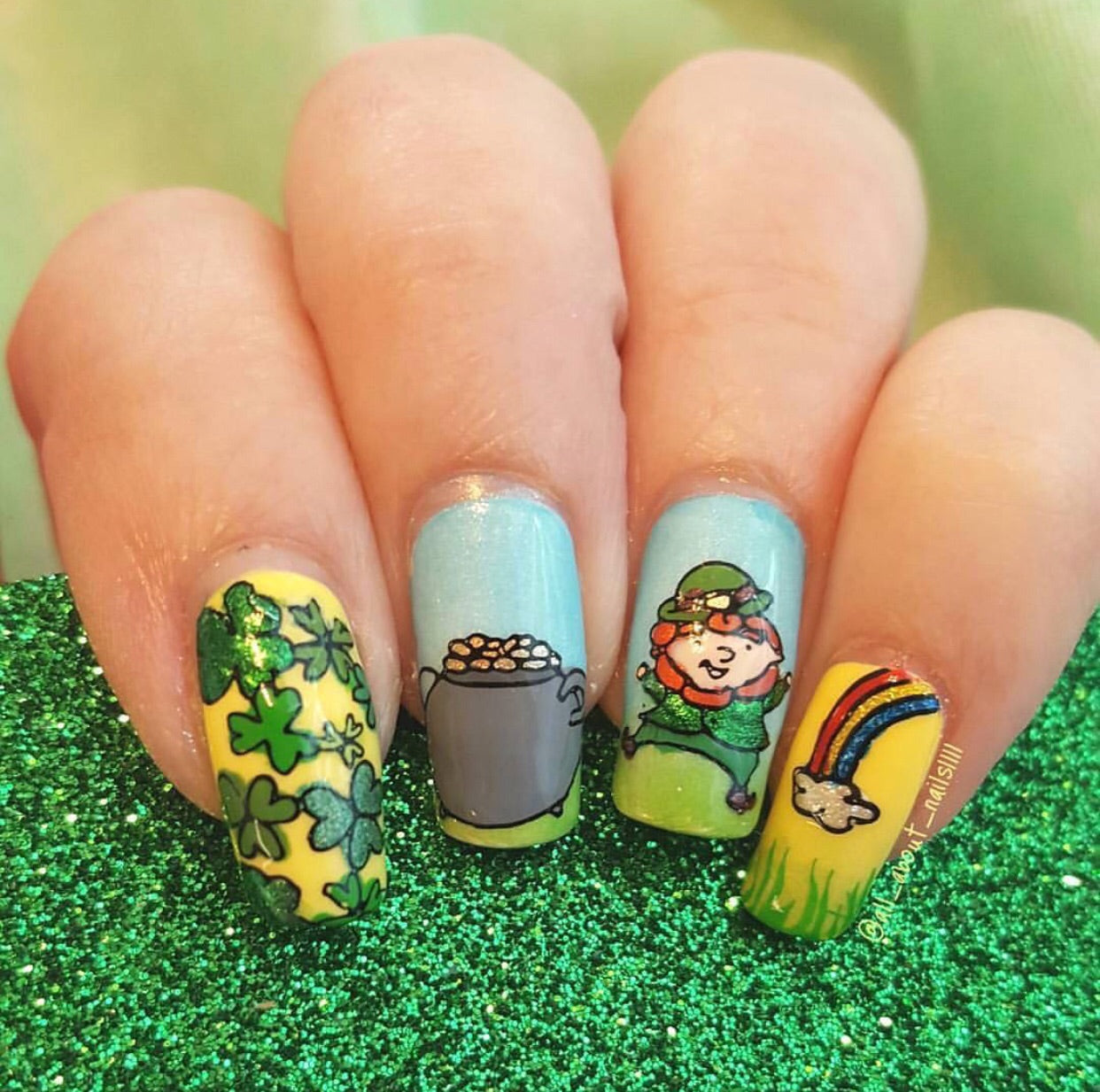 The Luck of the Irish (CjSH-14) Steel Stamping Plate 14 x 9 Clear Jelly Stamper