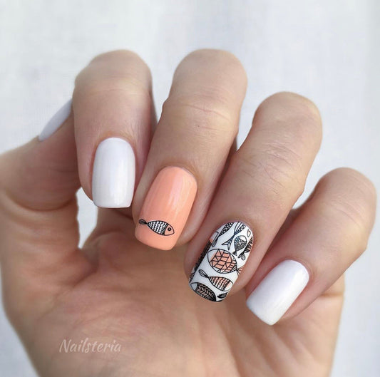 Gone Fishing! (CjS-LC-55) Steel Stamping Plate 14 x 9 Clear Jelly Stamper