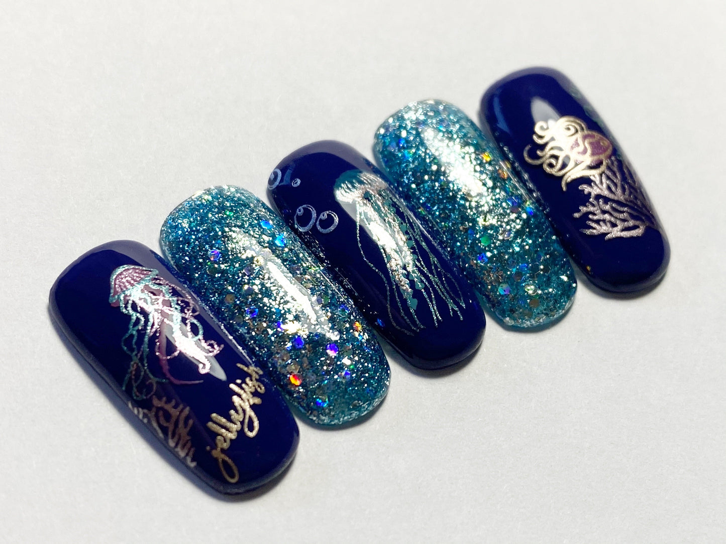 Blooming Sea (CjS-199) Steel Stamping Plate 8 x 8 Clear Jelly Stamper