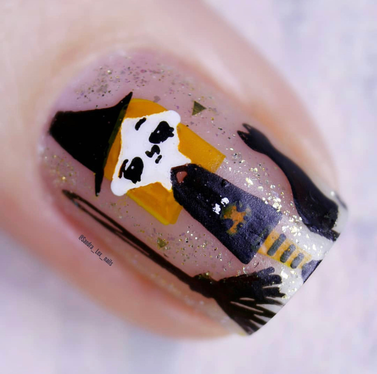 Trick or Creeping (CjSH-42) Steel Stamping Plate 14 x 9 Clear Jelly Stamper