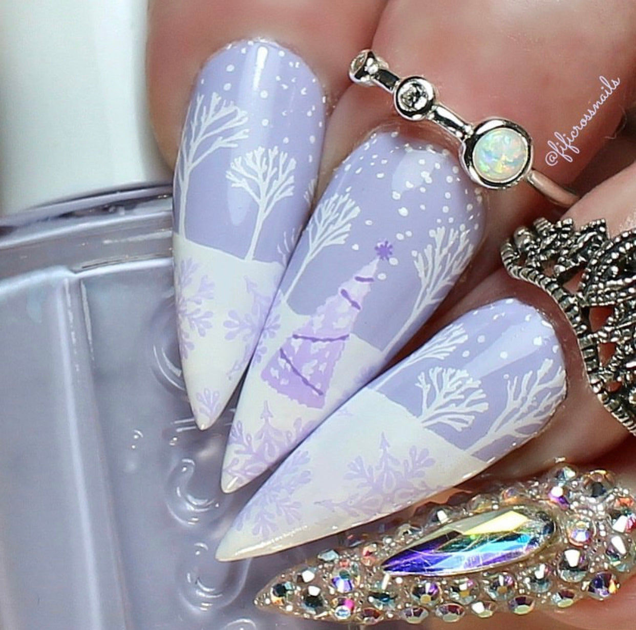 Sweetest Season (CjSC-32) Steel Nail Art Stamping Plate 14 x 9 Clear Jelly Stamper