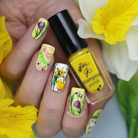 Bunny Kisses (CjS H-29) Steel Stamping Plate 14 x 9 Clear Jelly Stamper