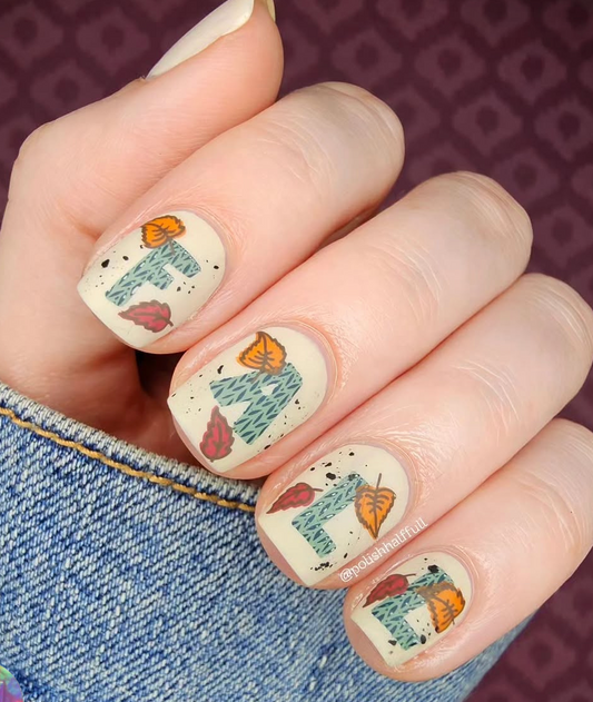 Fall Nail Art Stamping Trends We’re Loving This Season 🍂💅