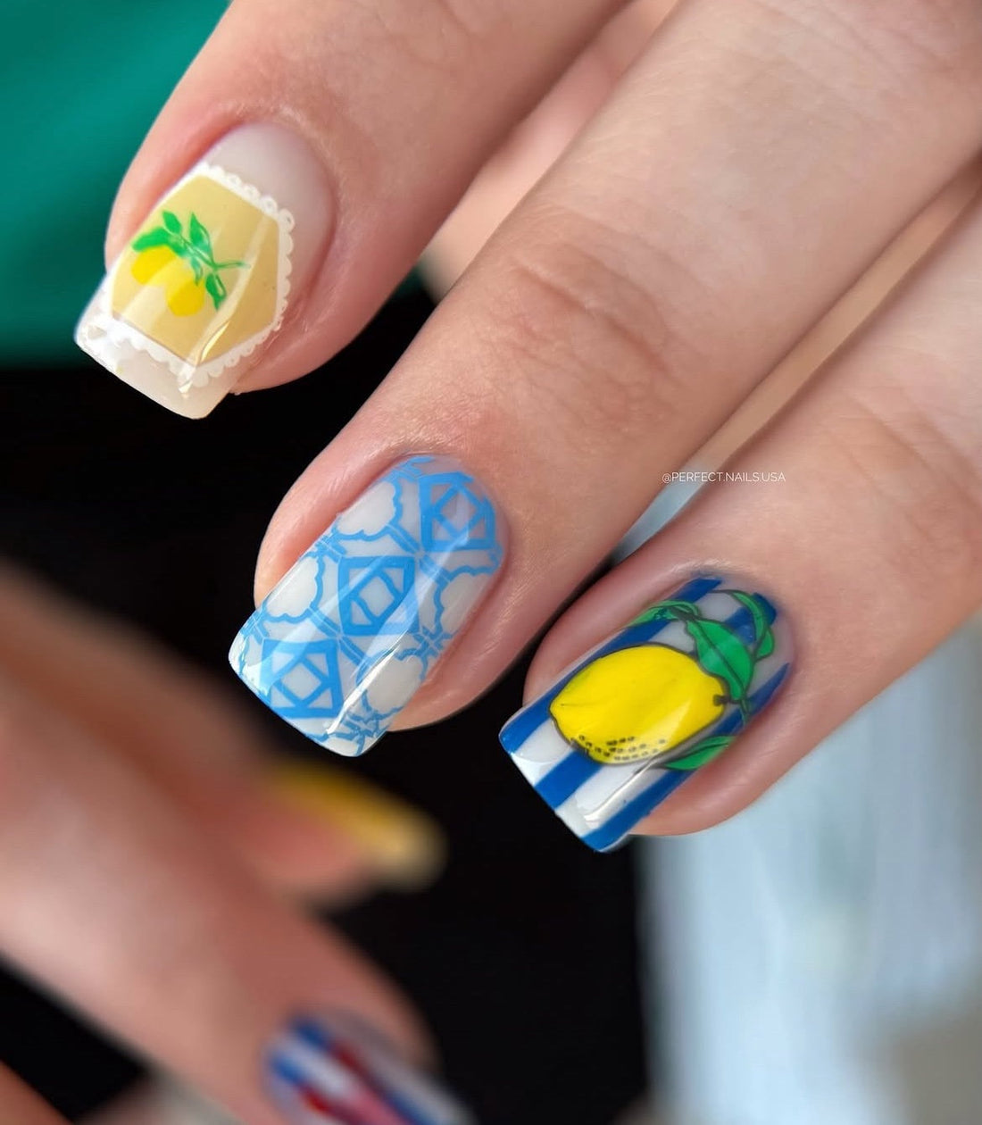 🍓 Frills & Fruit: This Summer’s Hottest Nail Art Trend! 💅🌞