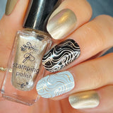 #51  Bring on the Bubbly - Nail Stamping Color (5 Free Formula)