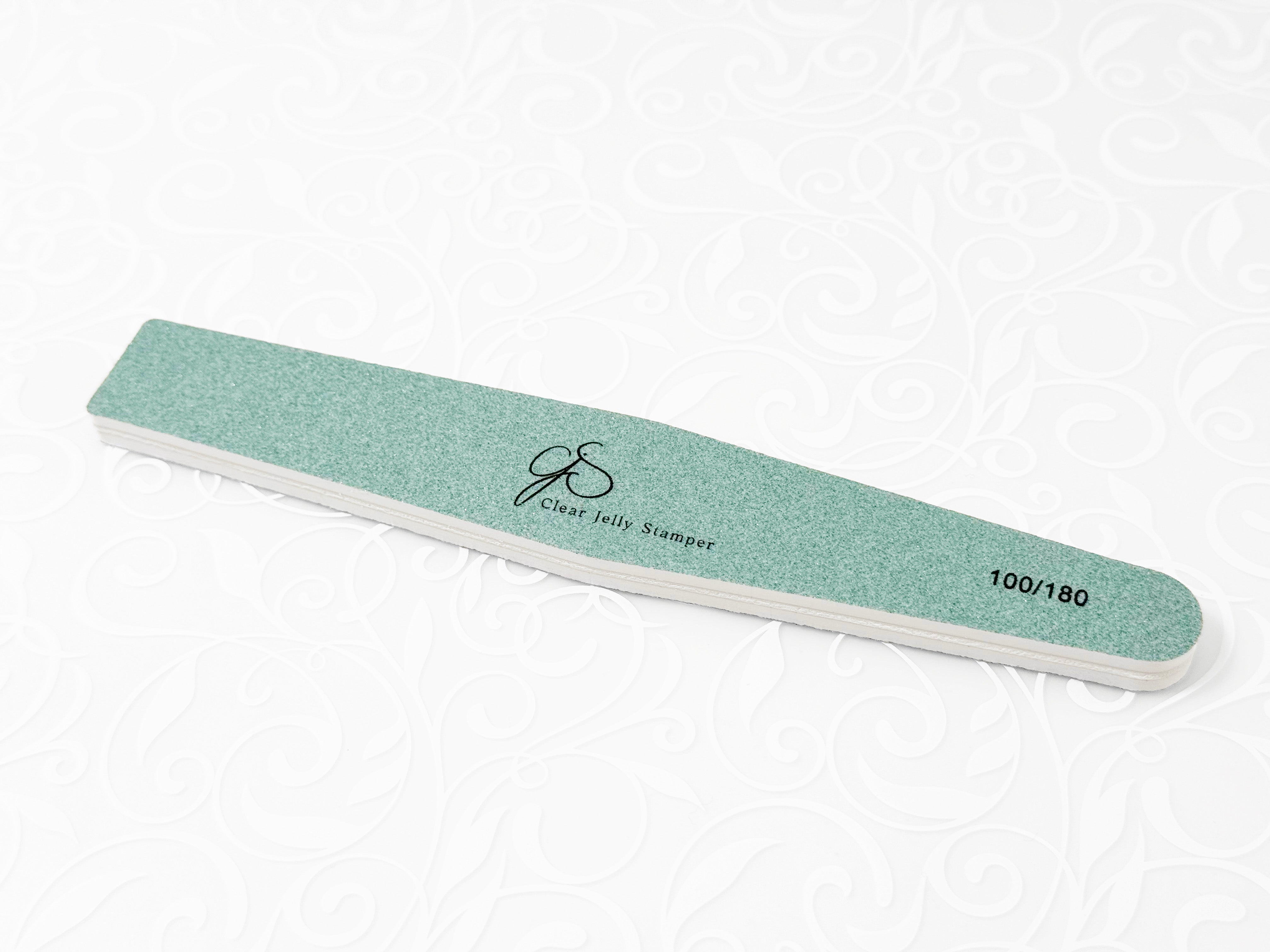 Clear Jelly Stamper Nail File - 100/180