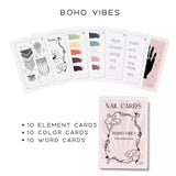Celina Ryden - Nail Cards - Boho Vibes Expansion pack