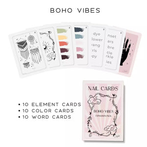 Celina Ryden - Nail Cards - Boho Vibes Expansion pack