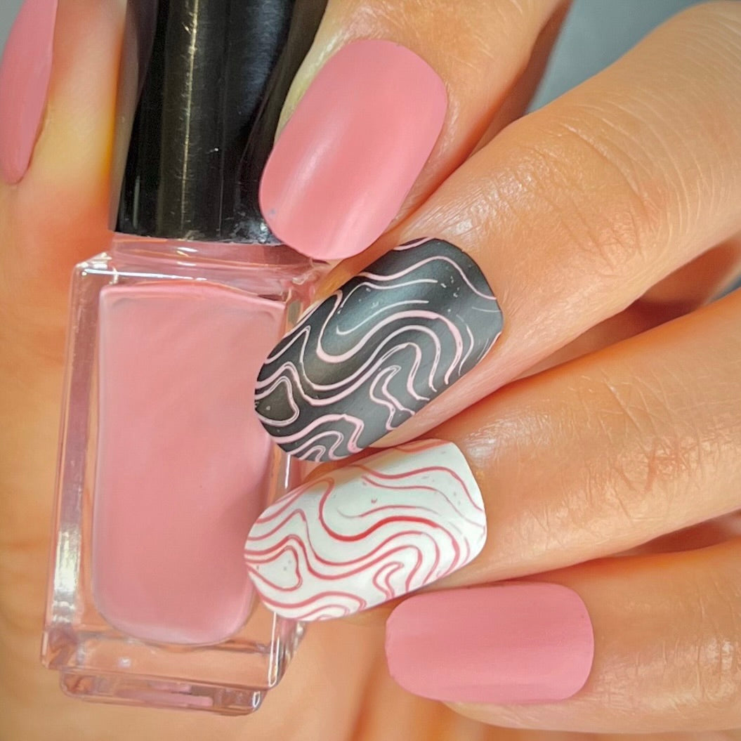 #133 - Sugarplum Pink - Nail Stamping Color (5 Free Formula)