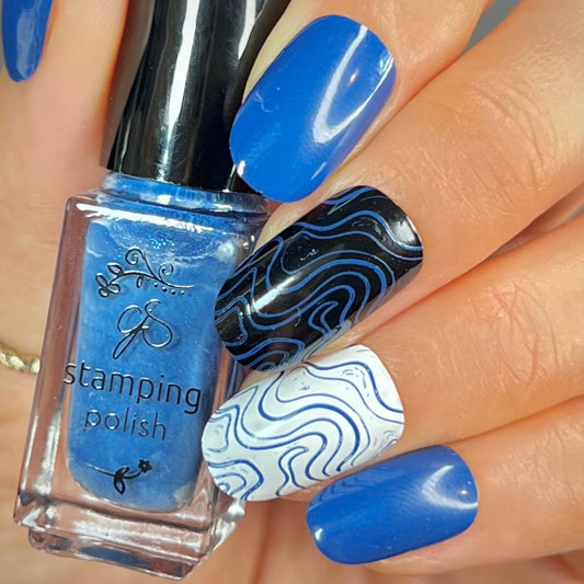 #165 Ruffle My Feathers - Nail Stamping Color (5 Free Formula)