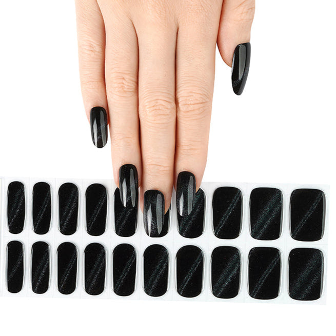 Clear Jelly Stamper Gel-ly Wraps - Black Cat-Eye (171)