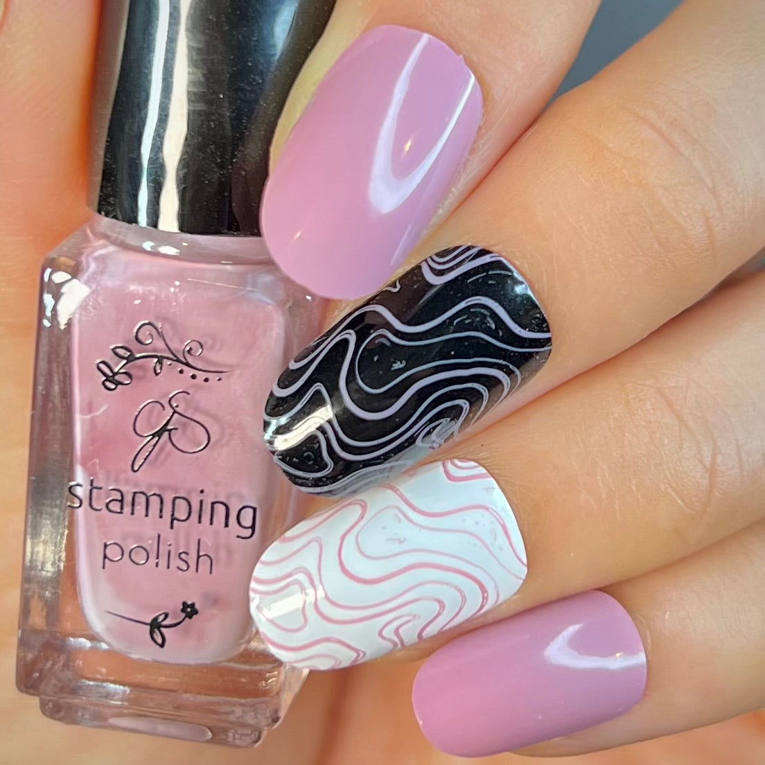 #174 Dusty Rose - Nail Art Stamping Color (5 Free Formula)