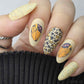Wild Wings (CjS-392) Steel Nail Art Layered Stamping Plate