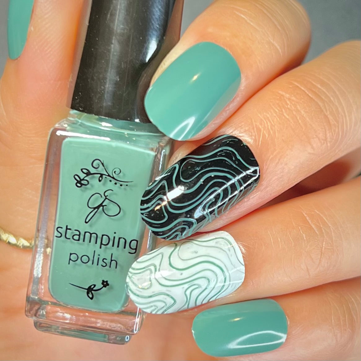 #216 Fern  - Nail Stamping Color (5 Free Formula)