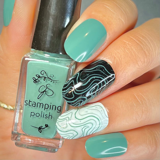 #216 Fern  - Nail Stamping Color (5 Free Formula)