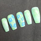 Sign Me Up! (CjS-401) Etched Nail Art Stamping Plate